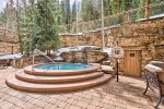 Outdoor hot tubs provide peace and serenity